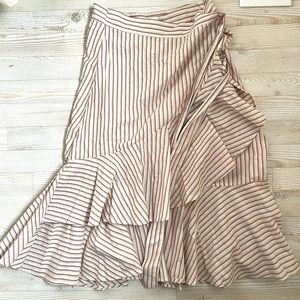 NWOT Harper Heritage ( Francesca’s) Striped MIDI skirt